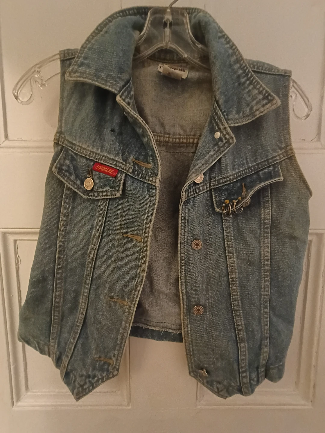 Jordache Denim Vest - Size 12