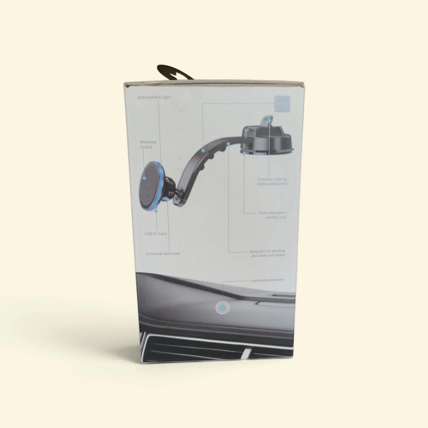 Brand New Magnetic Car Phone Holder with Wireless Charging - photo 3
