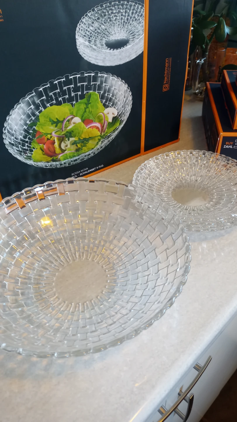 Nachtmann Bossa Nova Crystal Serving Bowls - photo 4