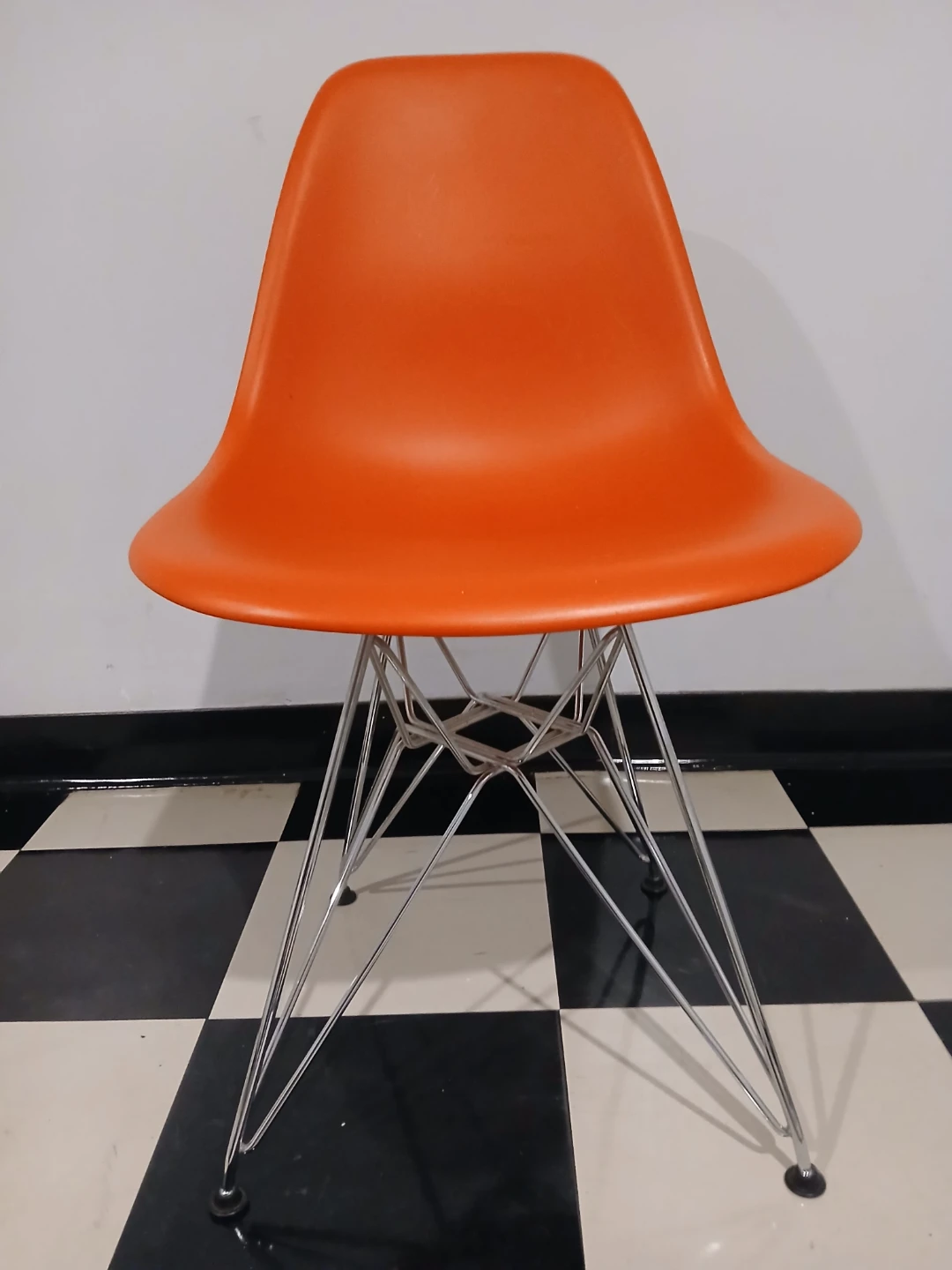 Orange Shell Chair - photo 3