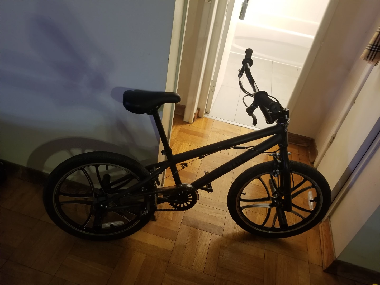 Black BMX Bike