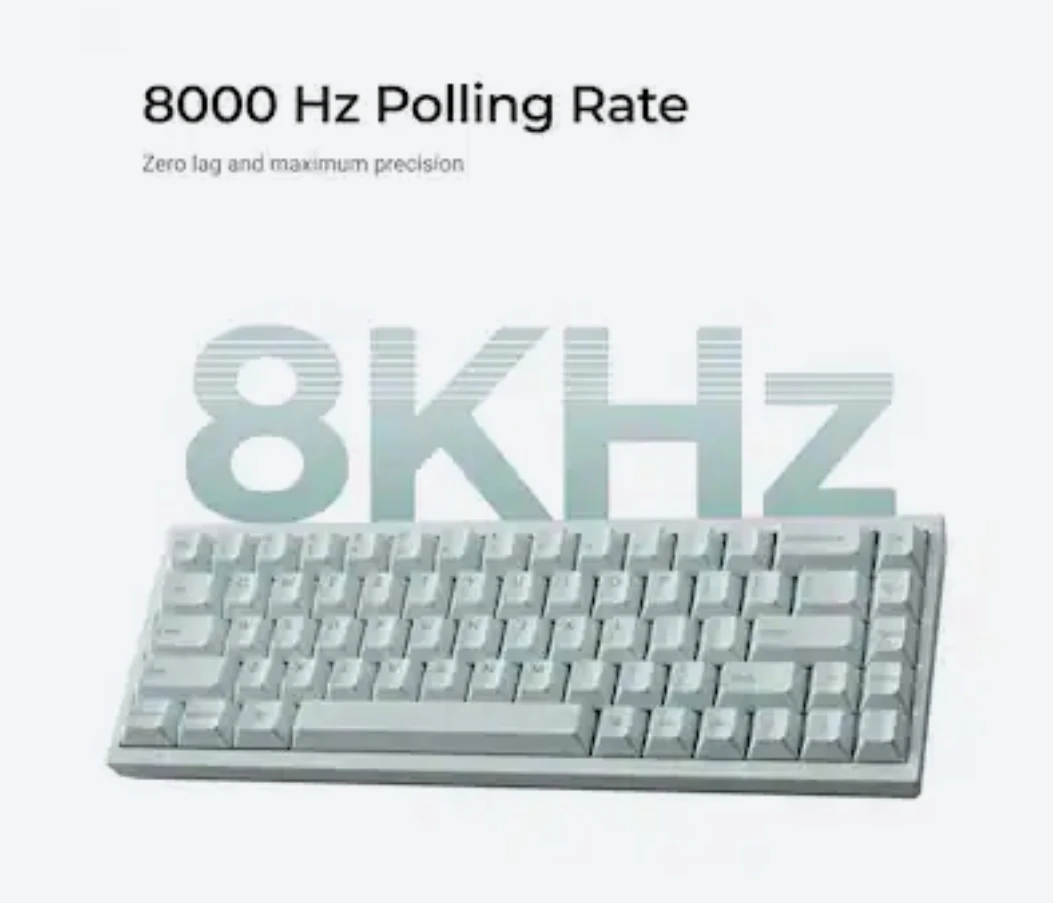❤️ Keychron Q16 HE 8K Ceramic Magnetic Switch Gaming Keyboard - photo 4