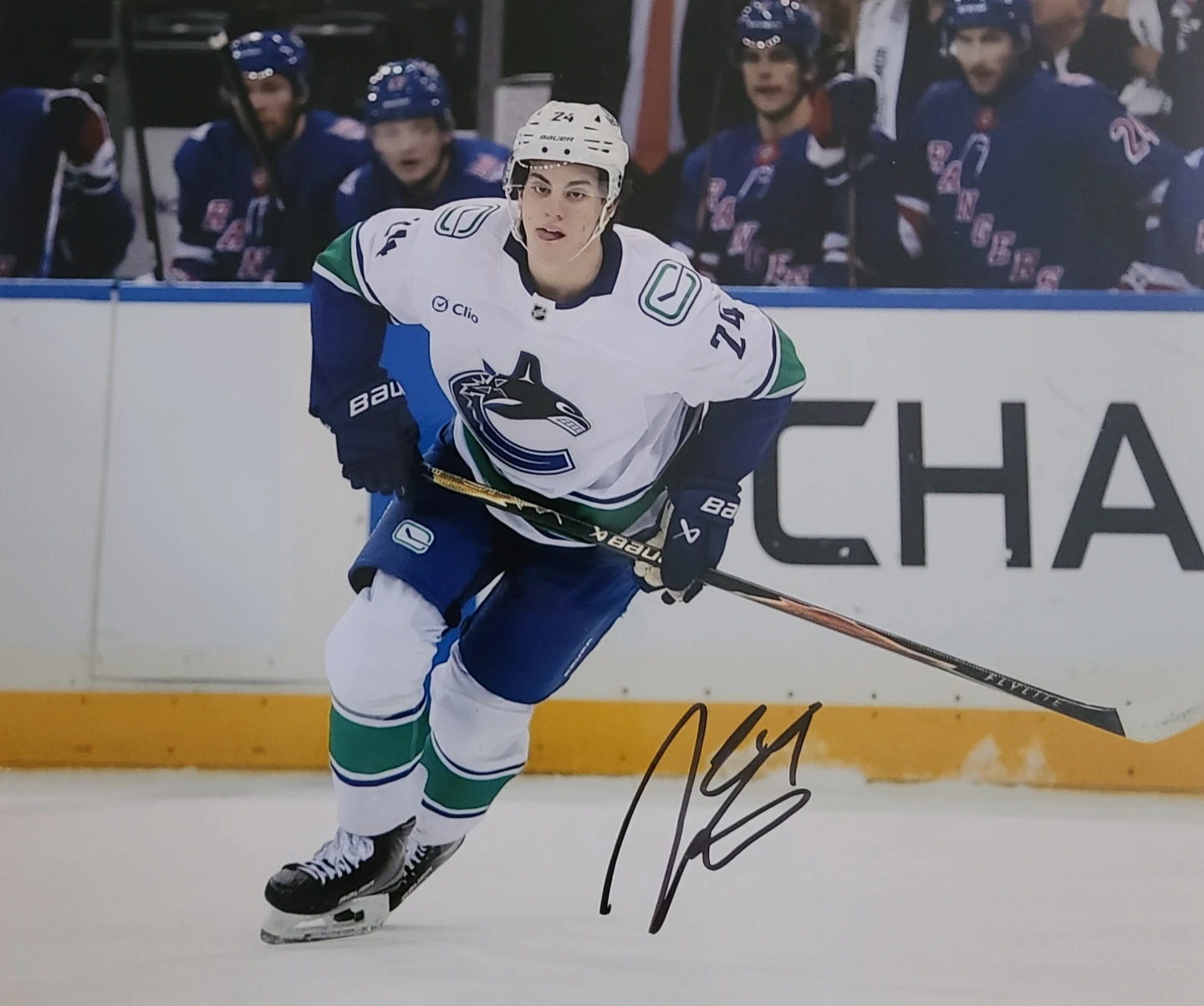 Vancouver Canucks Autographed 8x10 Photos *2026 Season* W/COA'S