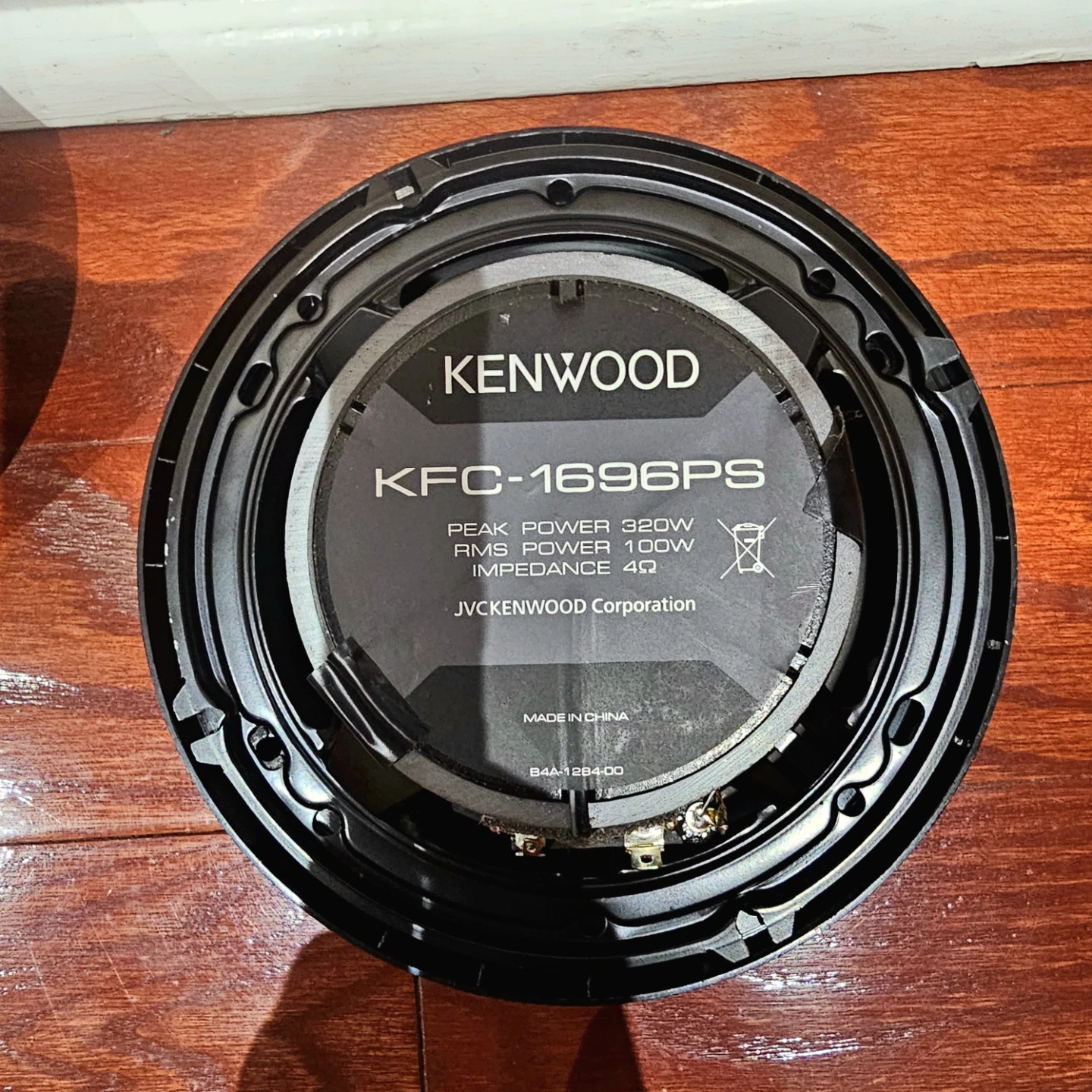 6.5” Kenwood 2-Way Coaxial Car Speaker Pair KFC-1696PS - photo 4