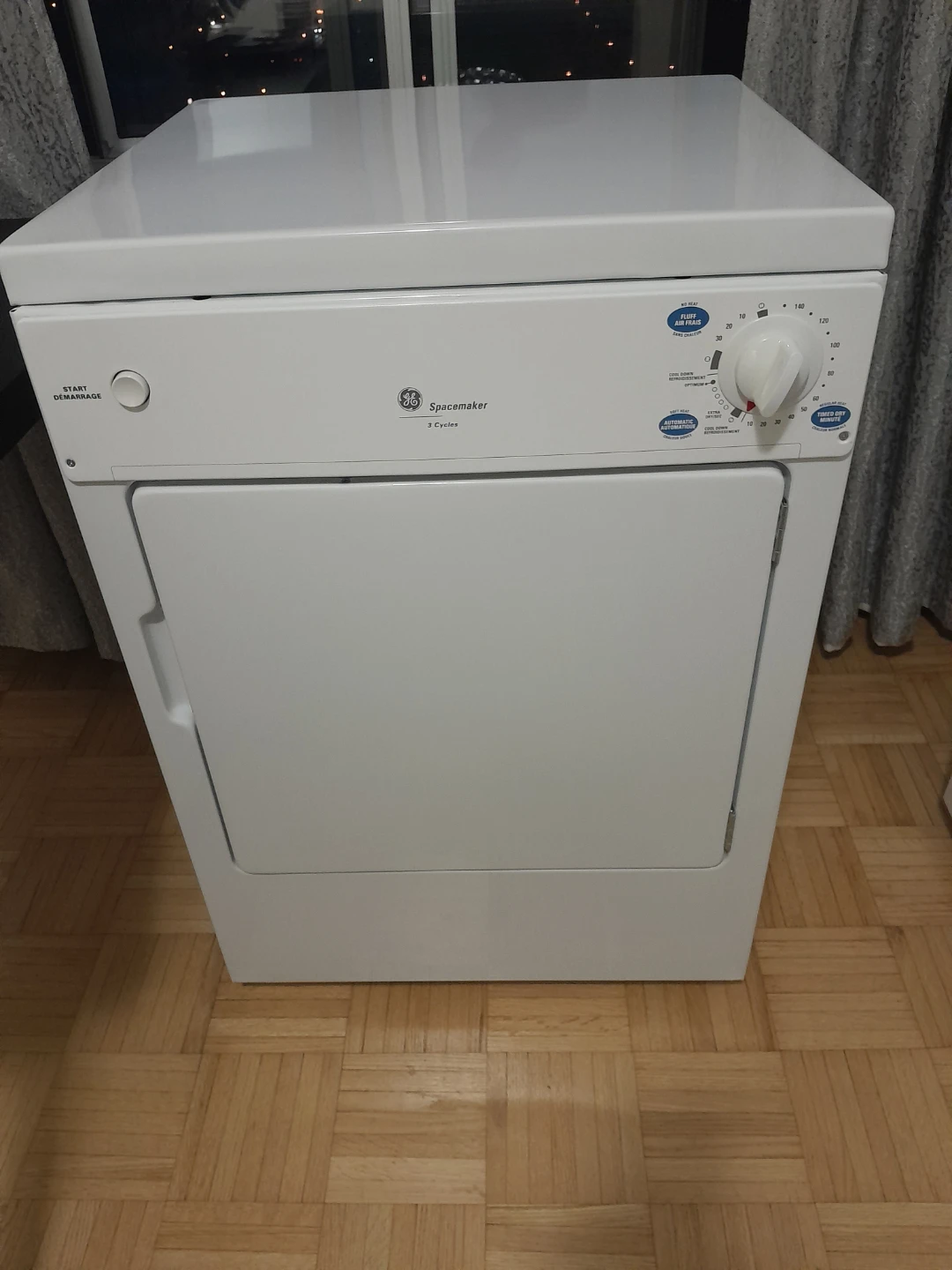 GE Spacemaker Electric Clothes Dryer