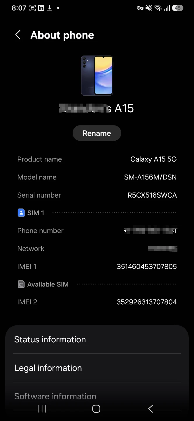 Samsung A15 - UNLOCKED - photo 3