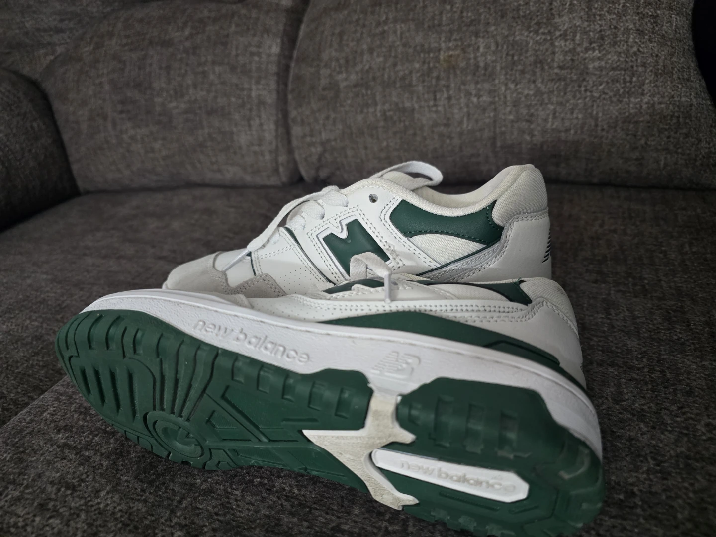 New Balance 550 Sneakers White Green
