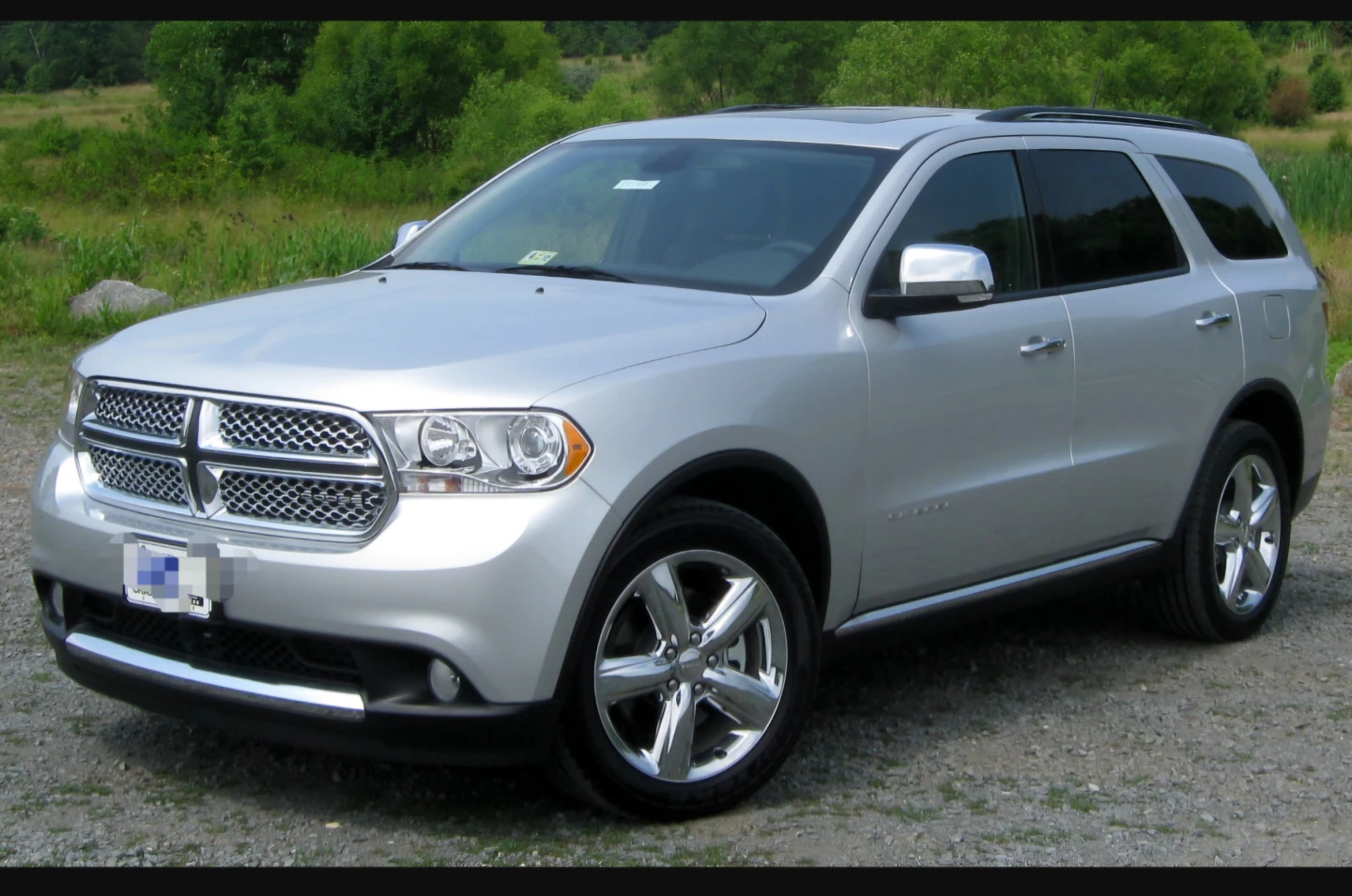 Silver Dodge Durango SUV 2011 ""CITADEL""