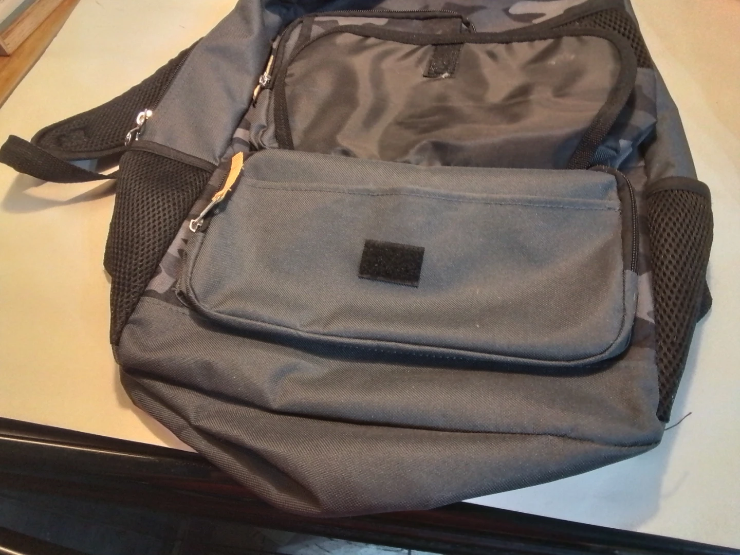 Camouflage Backpack with Laptop Compartment - photo 5