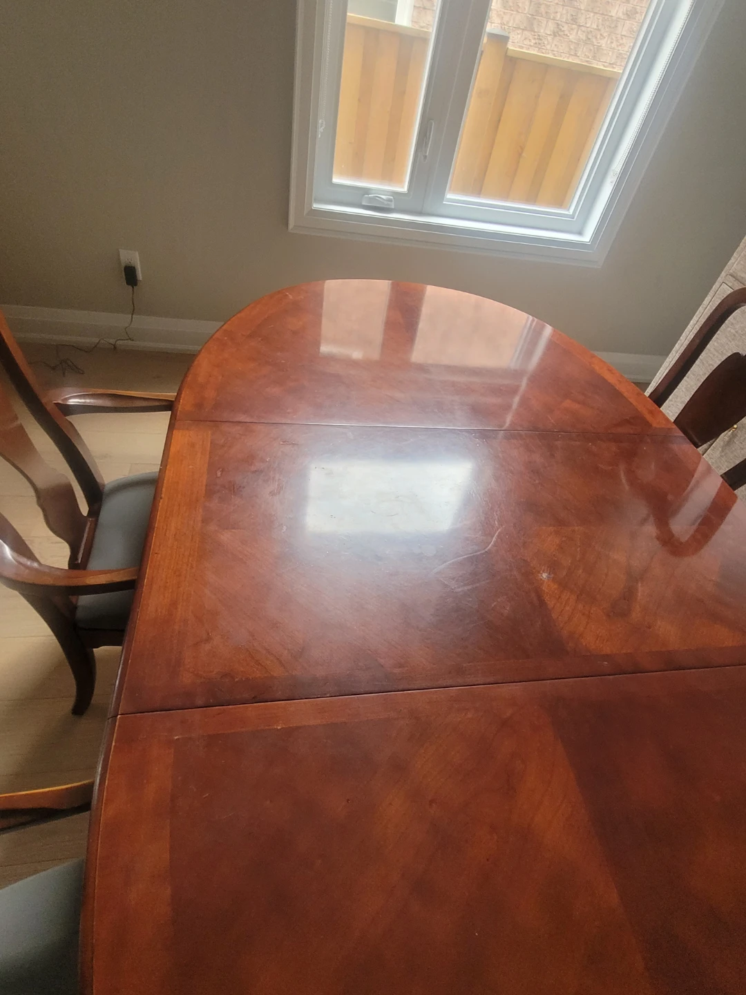 Wooden Dining Table with Chairs - photo 5
