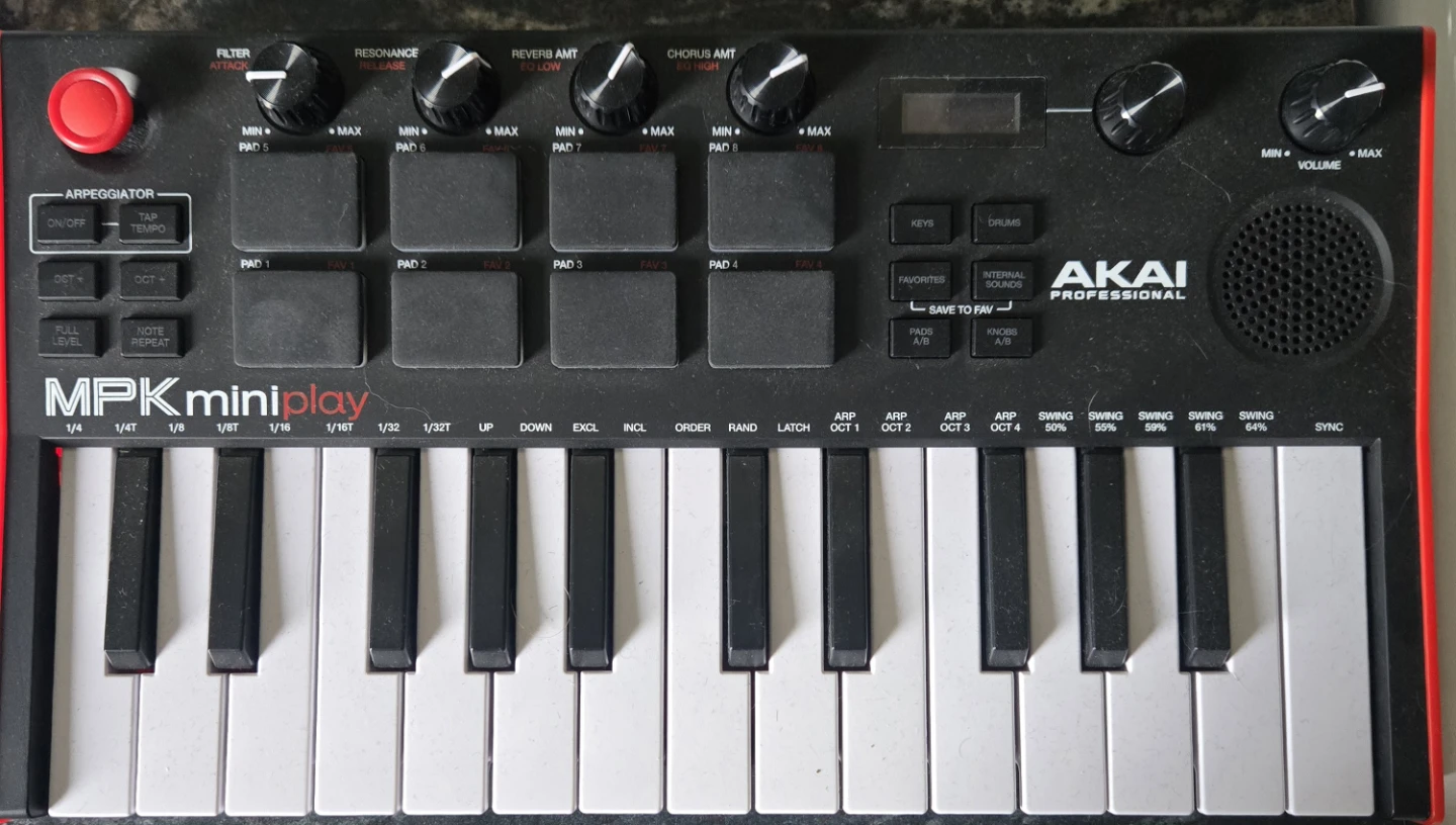 AKAI MPK mini play MIDI Keyboard Controller