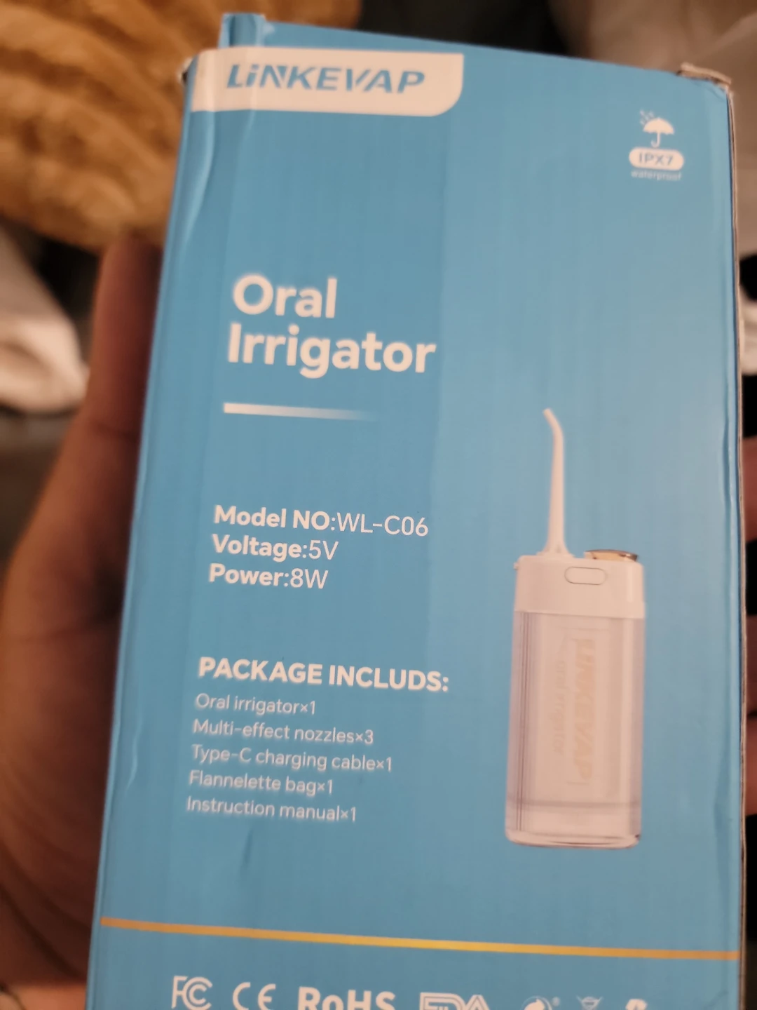 LINKEVAP Oral Irrigator Model WL-C06 - photo 2