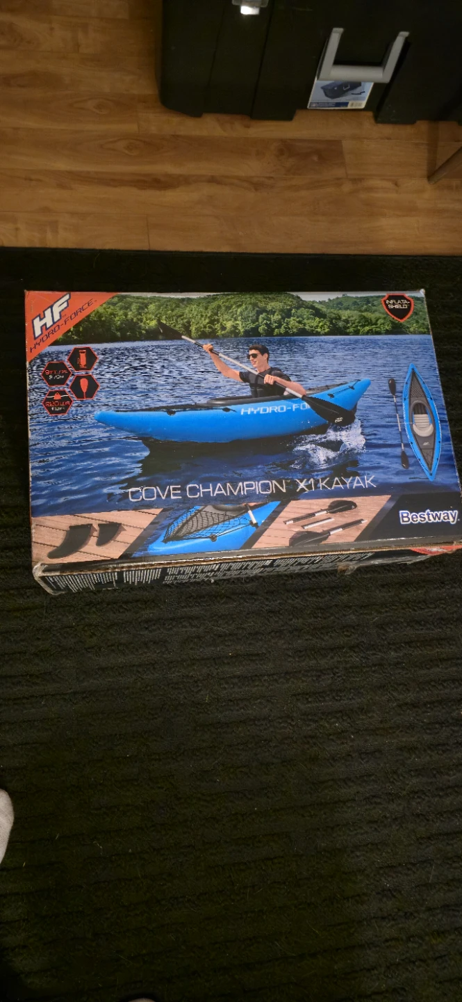 Hydro-Force Cove Champion X1 Inflatable Kayak