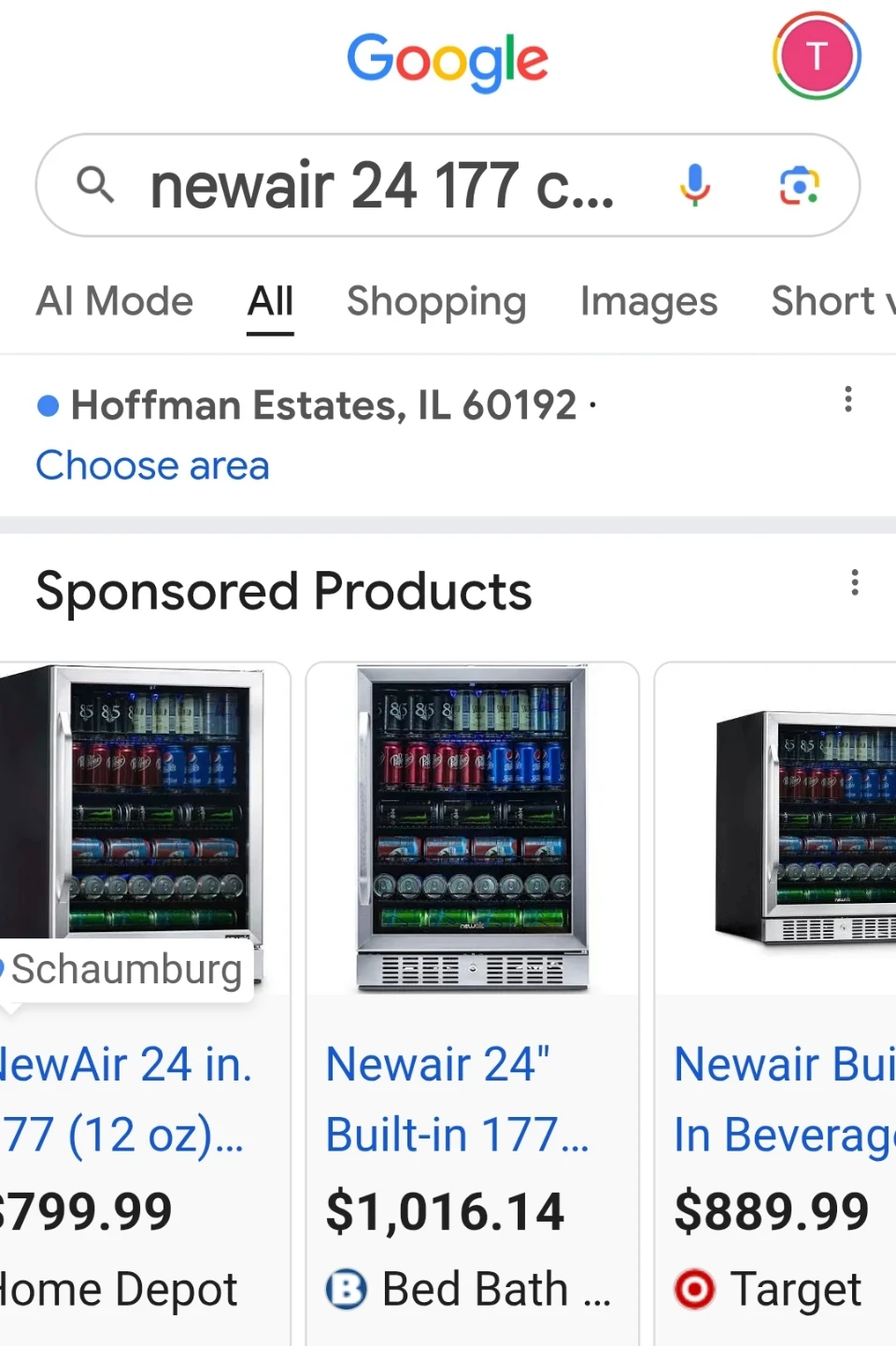 NewAir 24" Built-in Beverage Refrigerator - photo 5