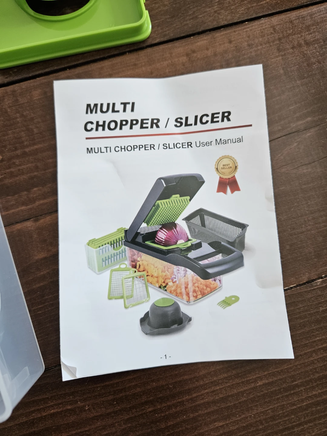 Vegetable Chopper Slicer Used Once - photo 3