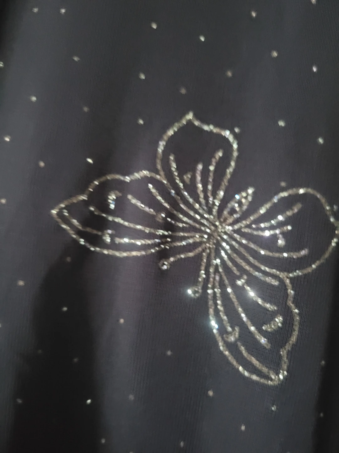 Girls size 12 dress with sparkly butterflys - photo 5