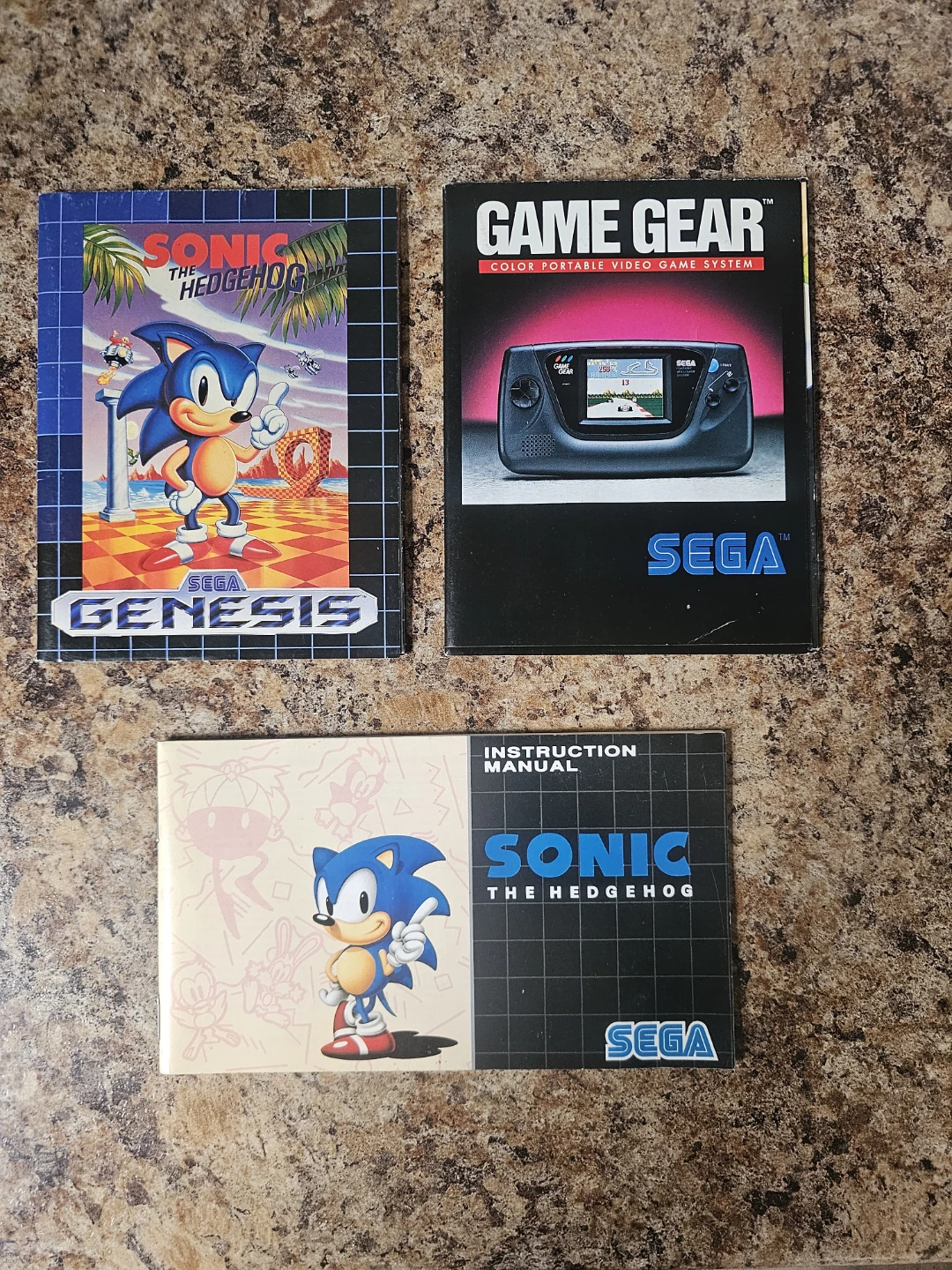 1990 Sega Promotional and Instructional Booklets