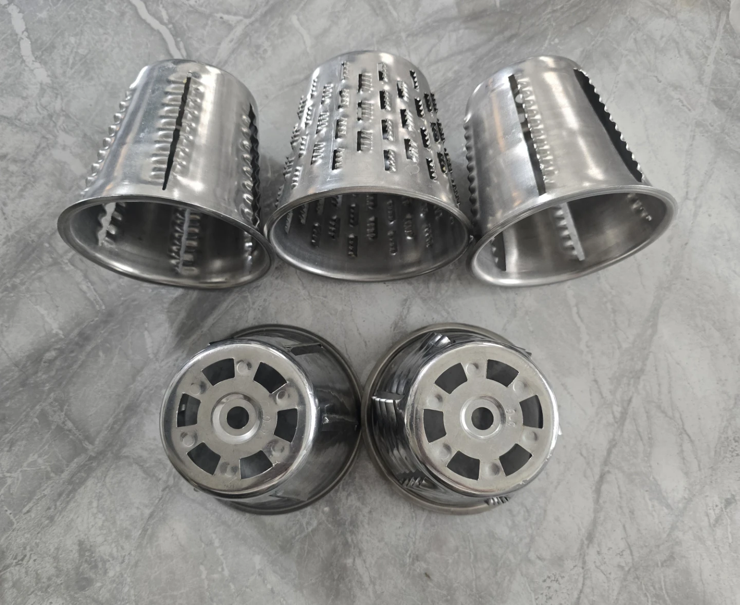 Set of 5 Metal Grater/Slicer Attachments - photo 2
