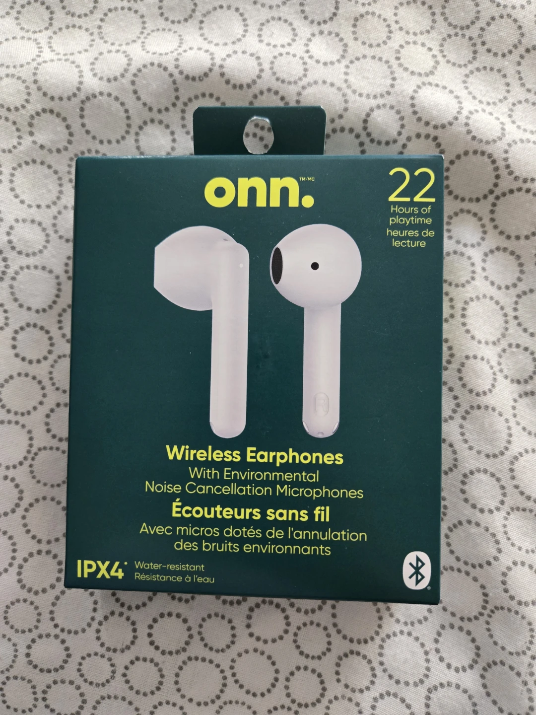 ONN. Wireless Earphones with Noise Cancellation