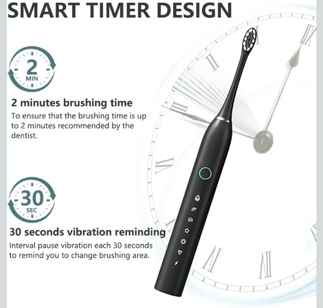 X-2 Sonic Electric Toothbrush – Rechargeable & Waterproof - photo 4