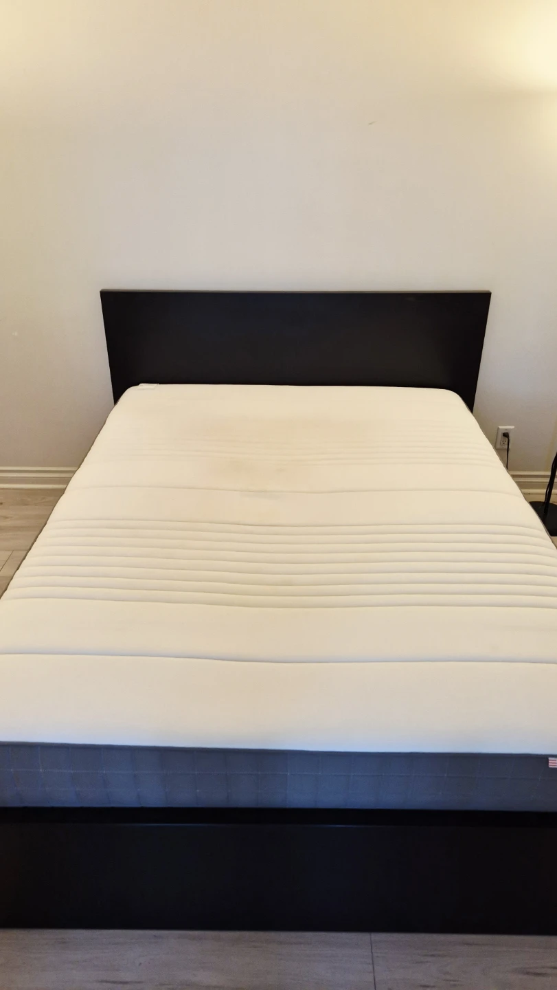 Queen bed and Haugsvar mattress - photo 3