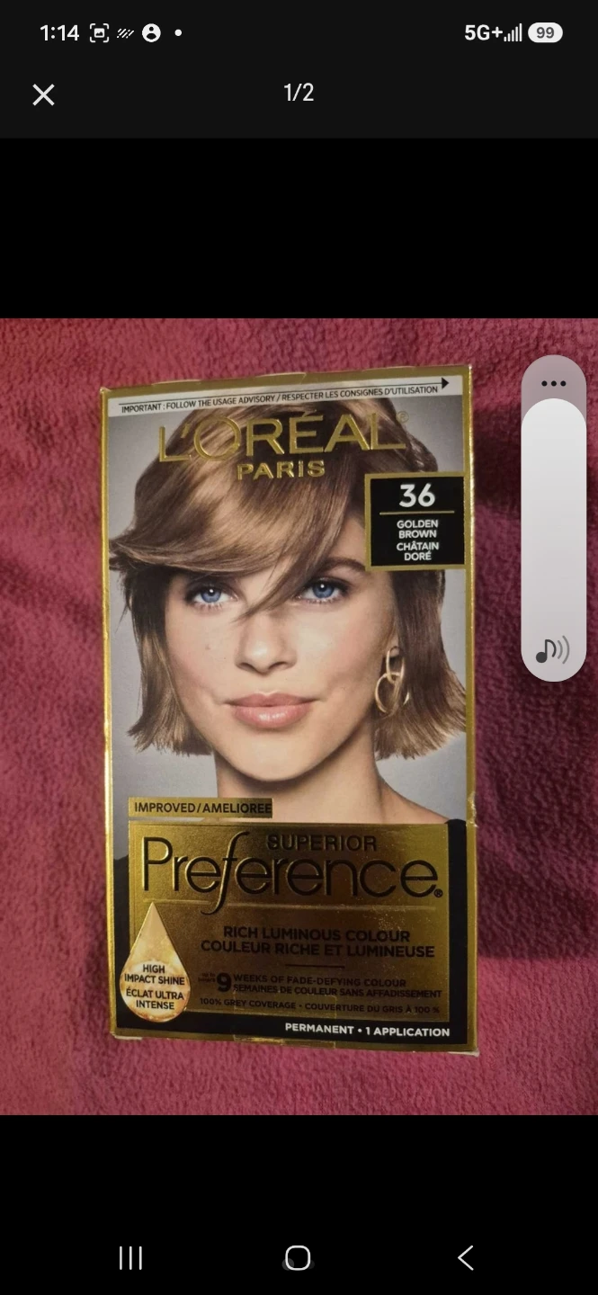 L'Oréal Superior Preference 36 Golden Blonde Hair Colour - photo 2