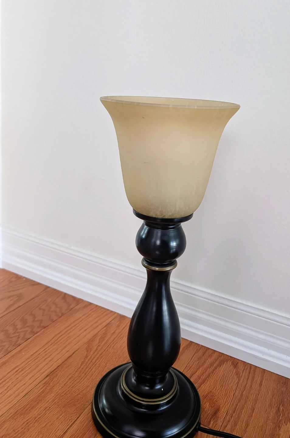 Table Lamp with Frosted Glass Shade - photo 2