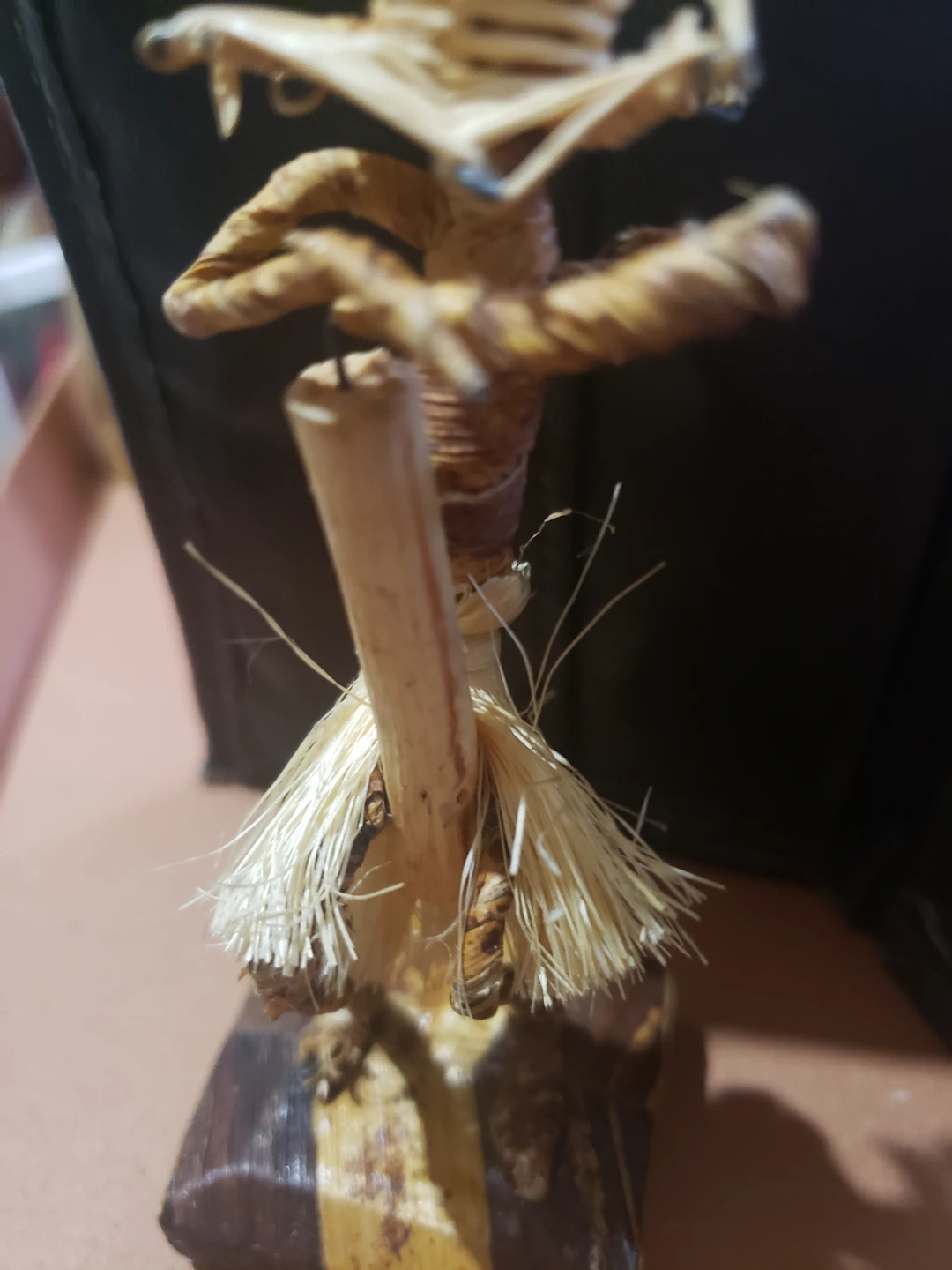 Handmade Straw Figurine - photo 3