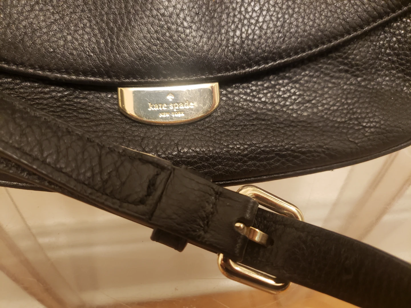 KATE SPADE Mulberry Street Alecia Pebbled Black leather Bag - photo 2