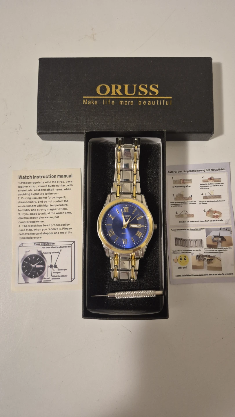 ORUSS Quartz Watch