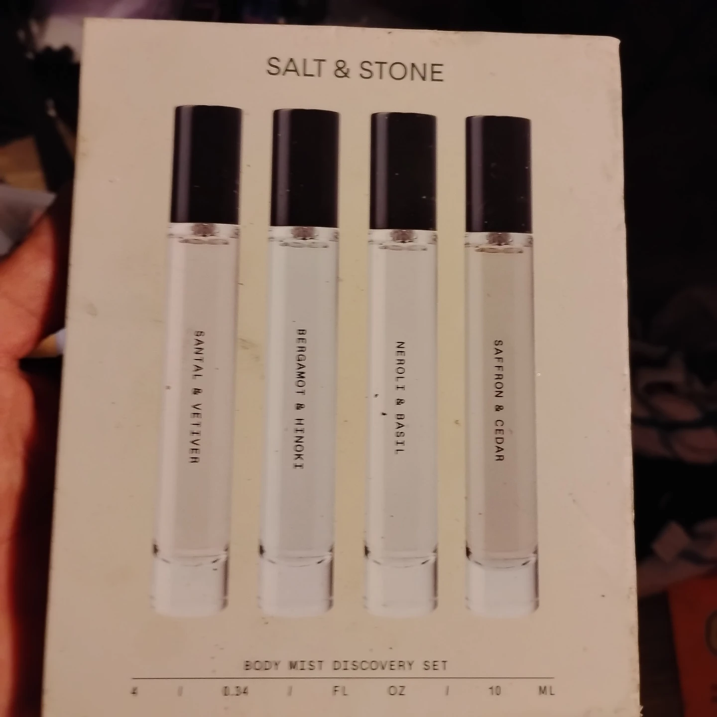 Salt & Stone Body Mist Discovery Set