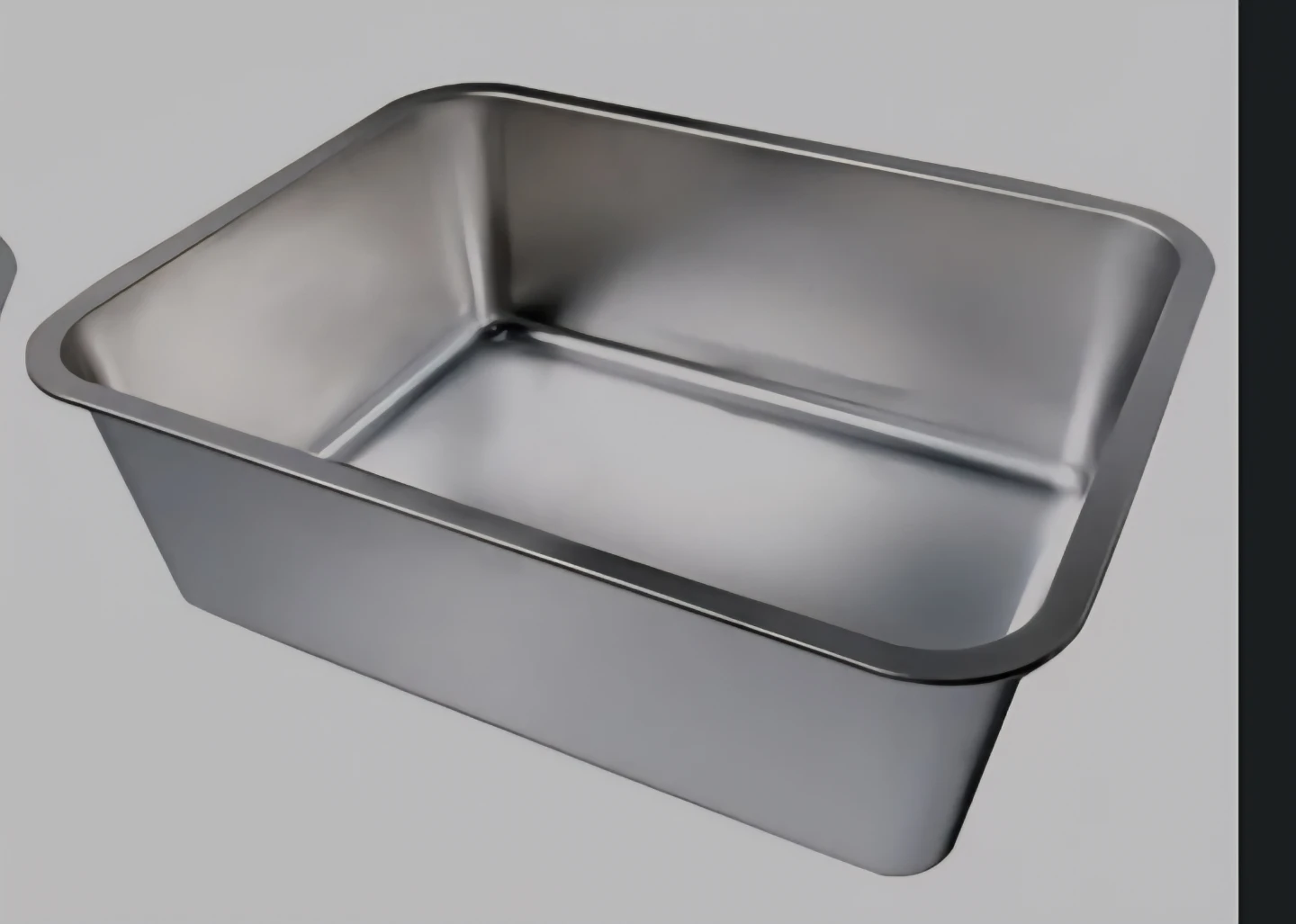 Stainless Steel Litter Box brand new