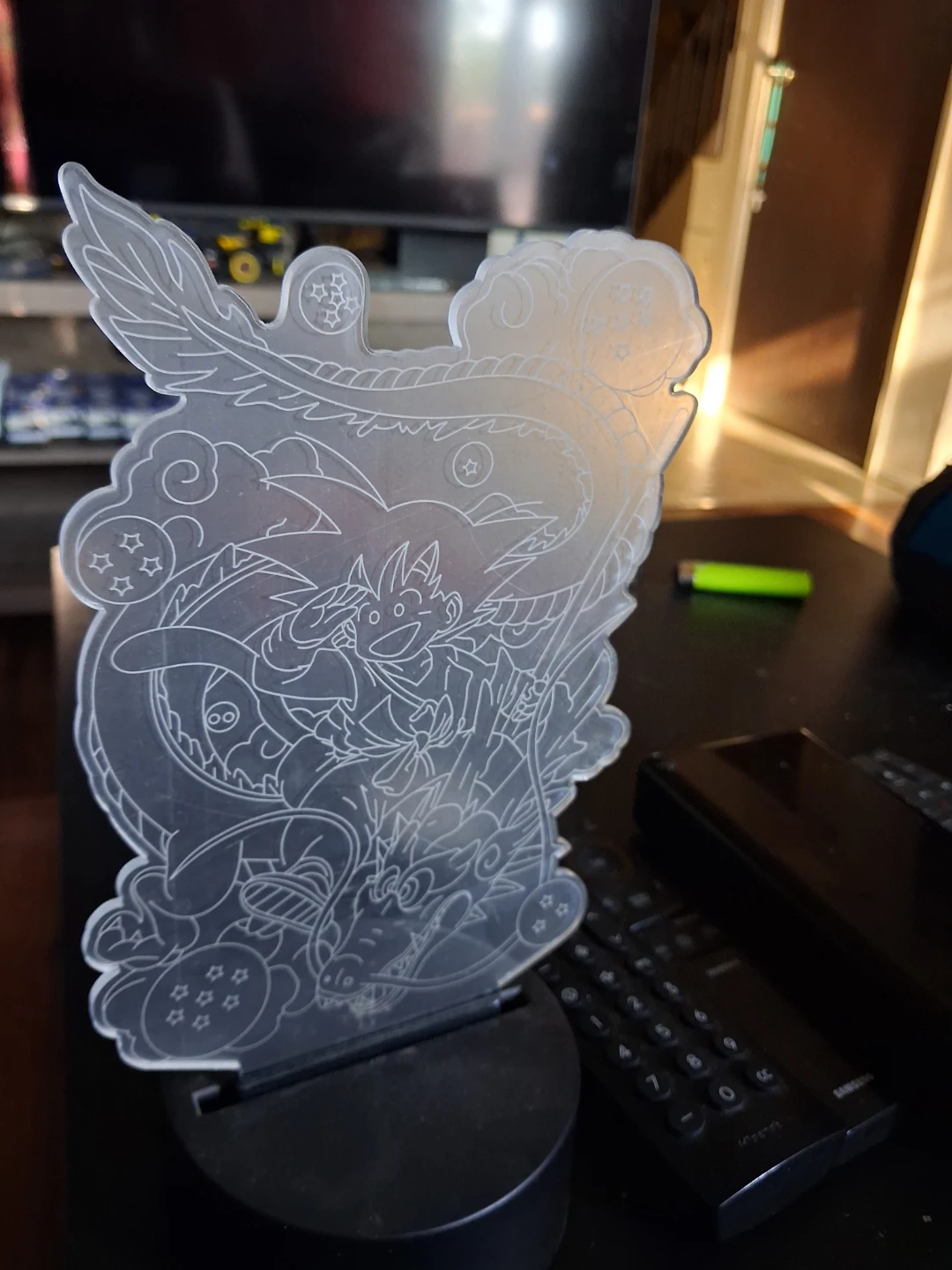 Dragon Ball Z Acrylic LED Lamp
