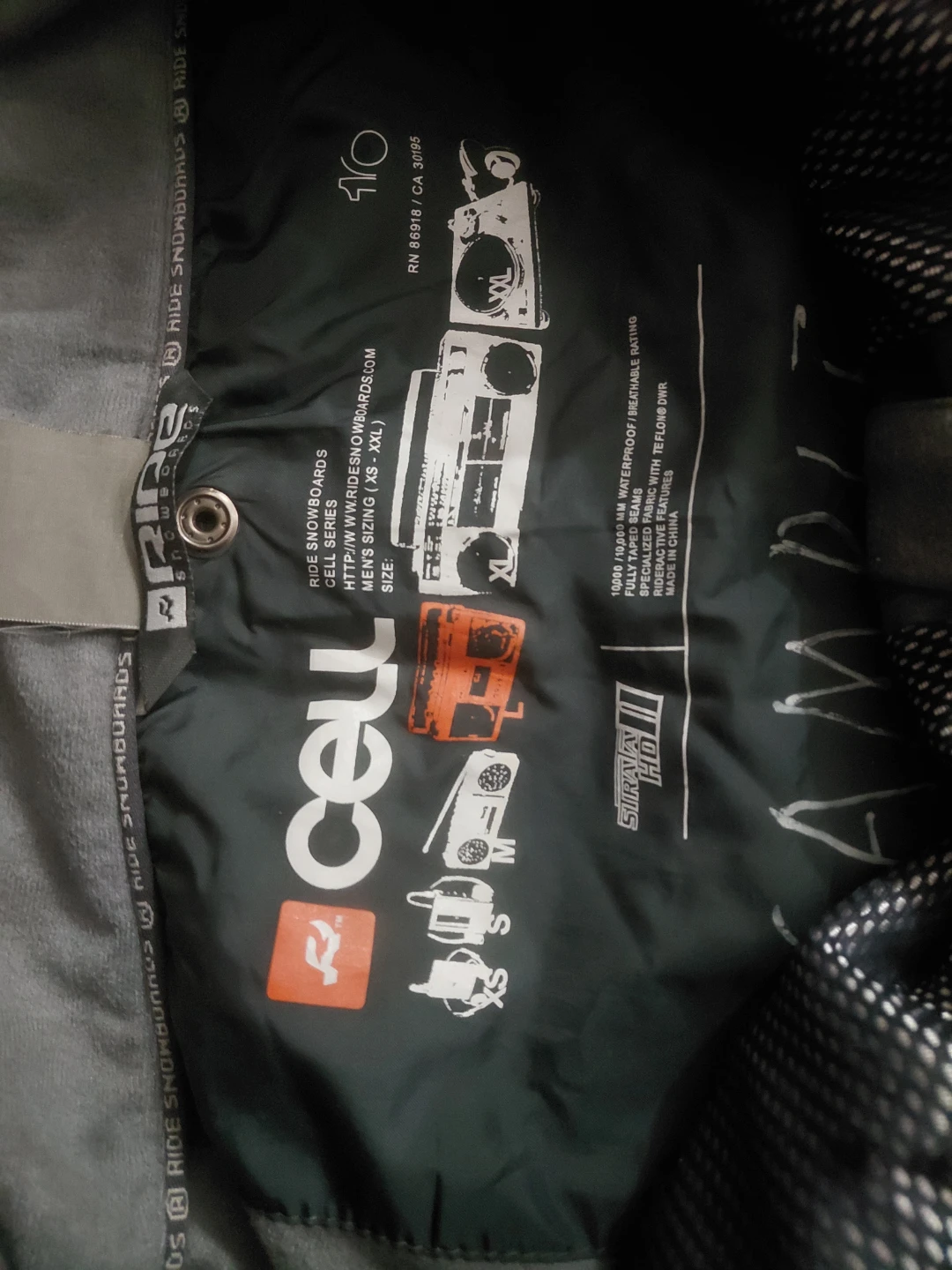 Ride Snowboards Cell Series Men's Ski/Snowboard Pants - photo 3