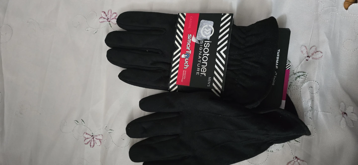 NEW Isotoner Men's Smartouch Gloves - photo 4