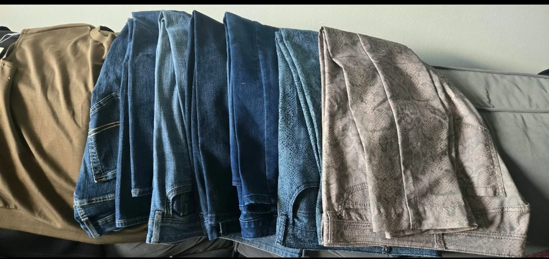 Lot of women's pants and jeans size 14 and M/L - photo 4
