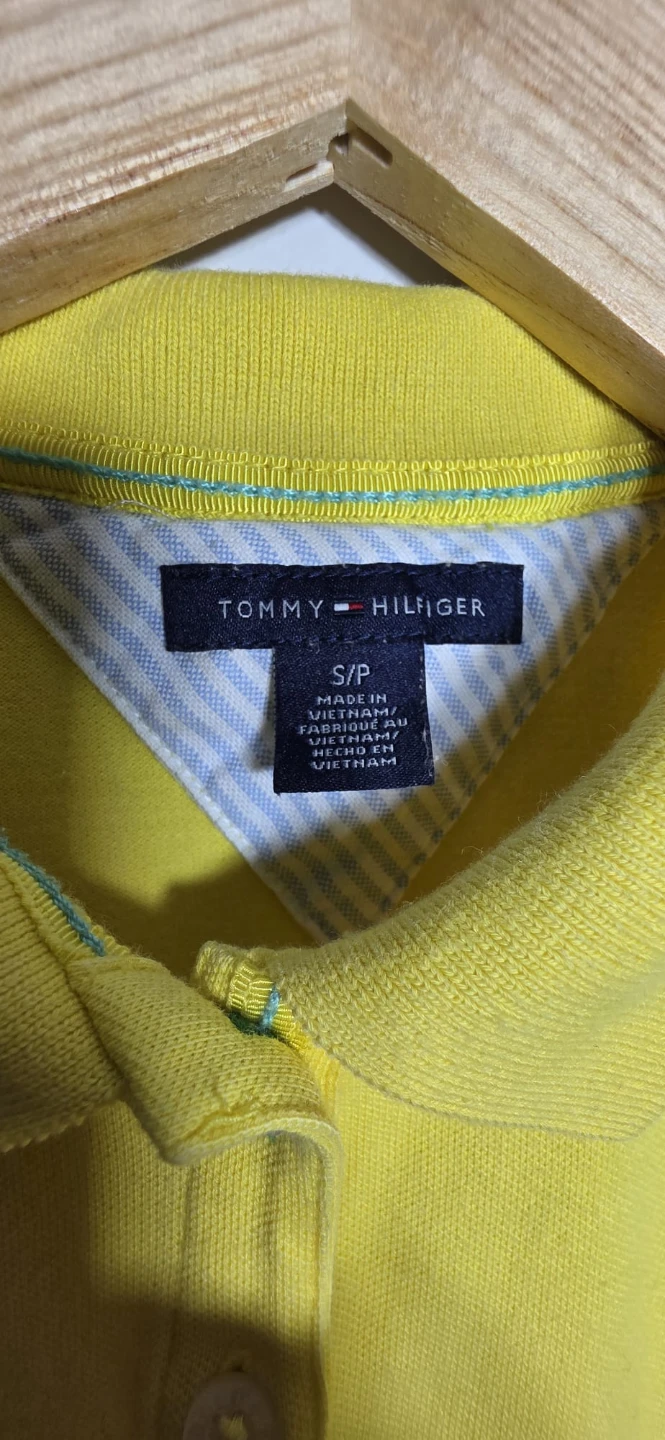 Tommy Hilfiger Yellow Polo Shirt - photo 2