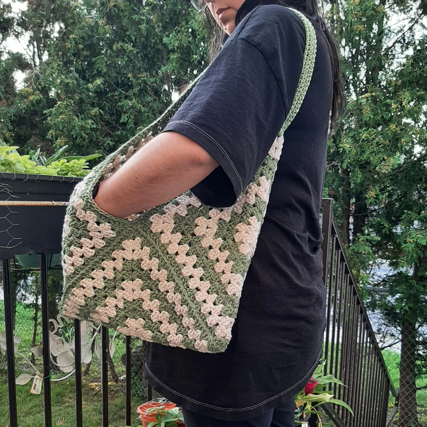 Crochet Shoulder Bag - photo 4