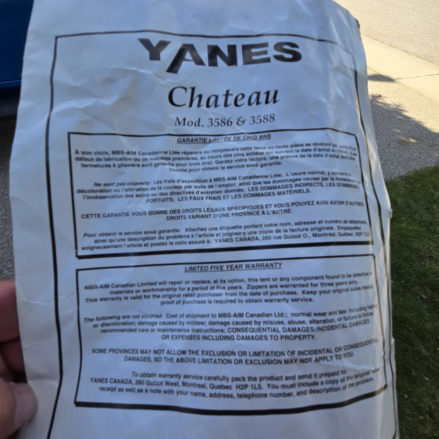 Yanes Chateau 8 Tent - photo 2