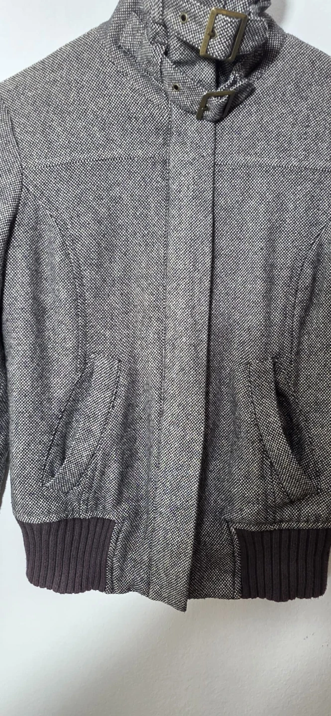 MNG CASUAL SPORTSWEAR  Women's Tweed Bomber Jacket - photo 5