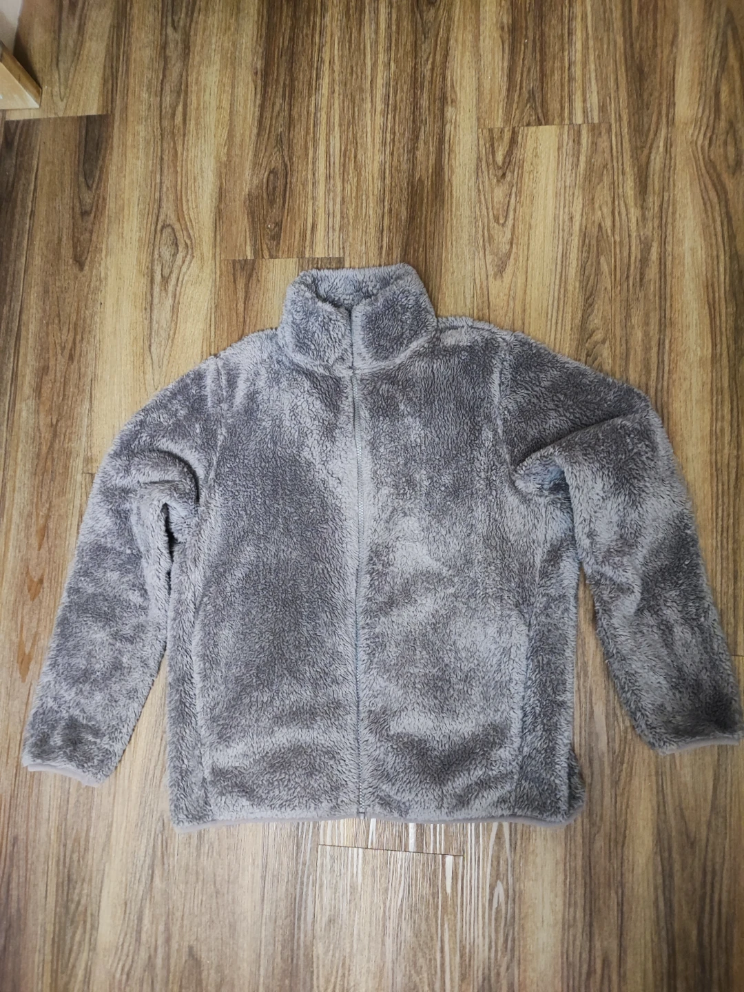 UNIQLO Fleece Jacket - Grey - Size M