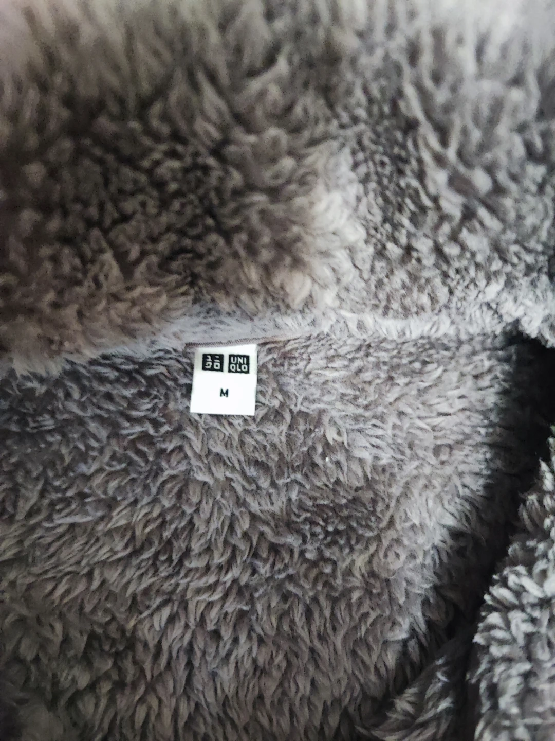 UNIQLO Fleece Jacket - Grey - Size M - photo 2
