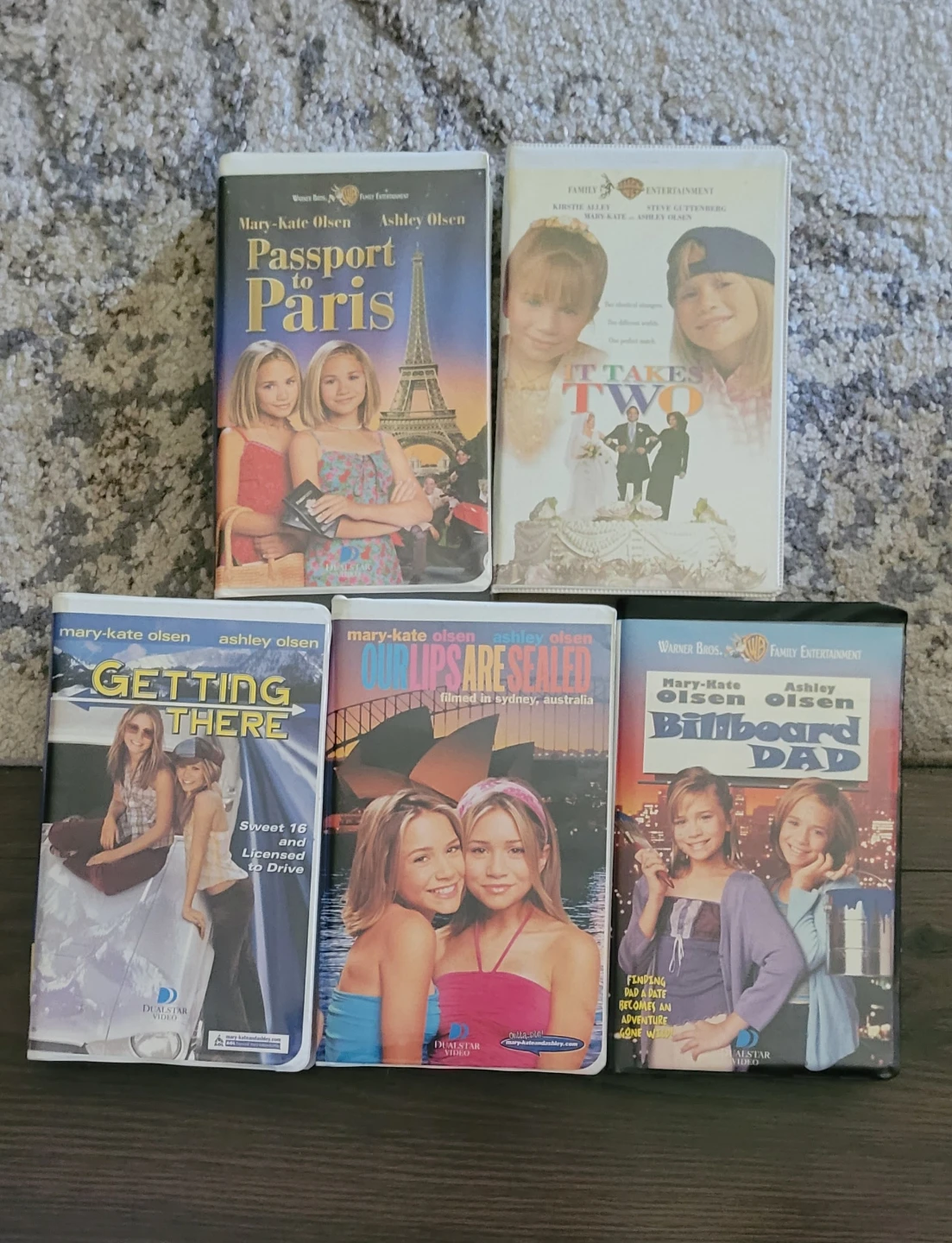 Mary-Kate and Ashley Olsen VHS Movie Lot
