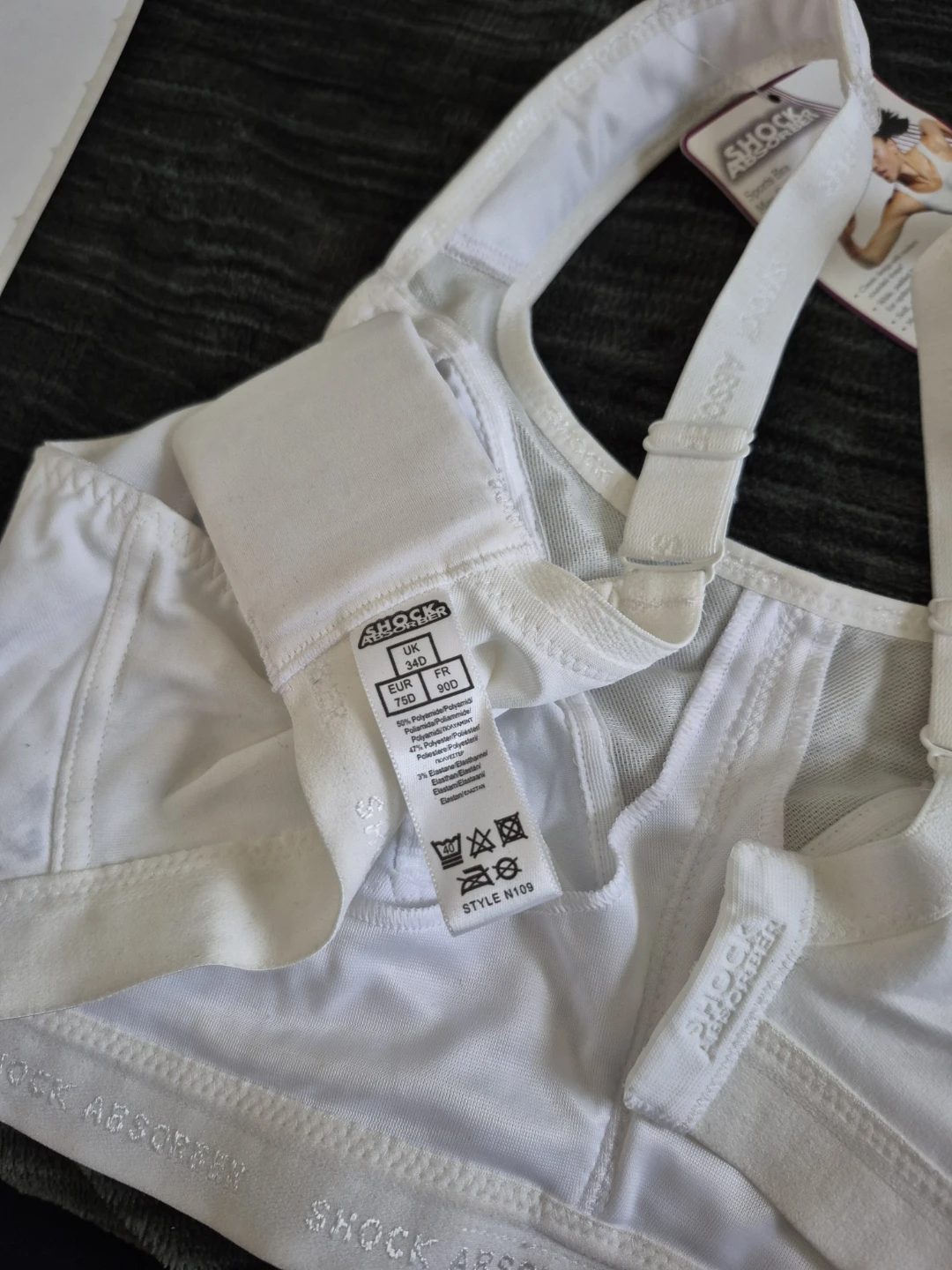 Shock Absorber White Sports Bra 34D - photo 3