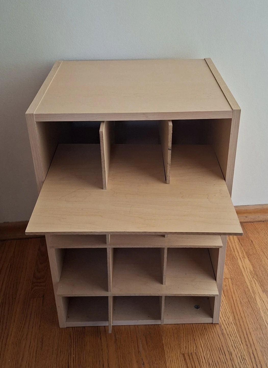 Wooden Cube Wine/Storage Shelf Organizer - photo 2