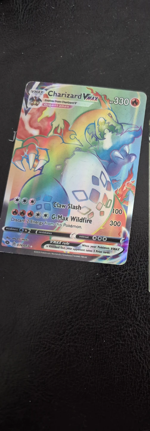 Pokemon Charizard VMAX Card