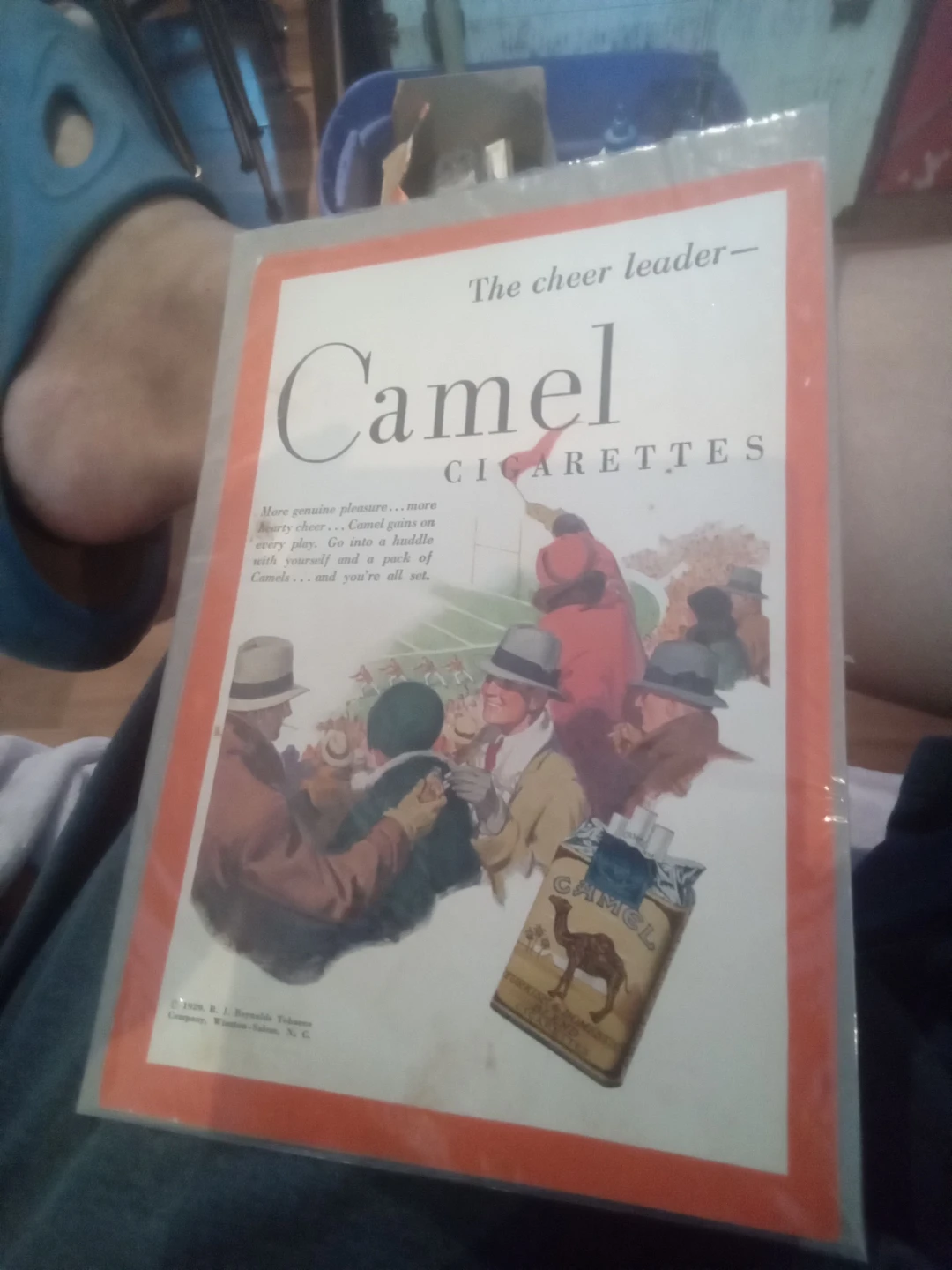 Vintage Camel Cigarettes Advertisement
