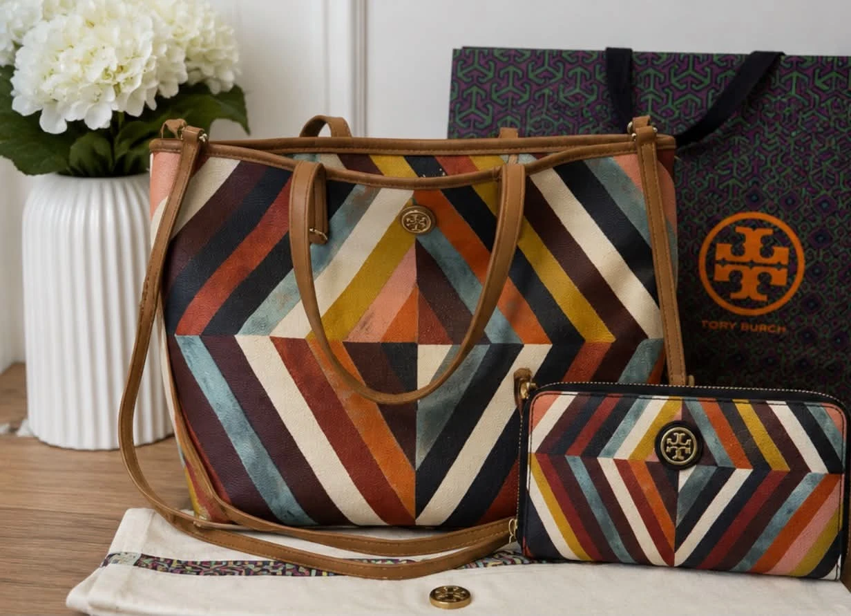 Tory Burch tote & wallet - photo 4