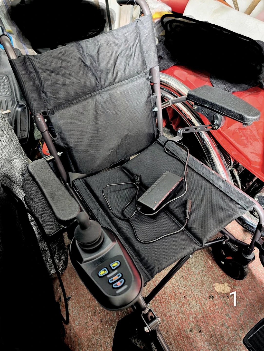 PORTABLE FOLDING ELECTRIC WHEELCHAIR - photo 5