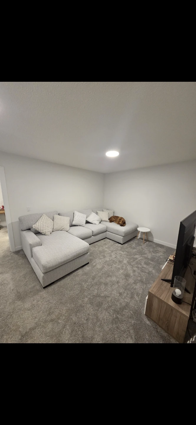 Sectional couch with double chaise - photo 2